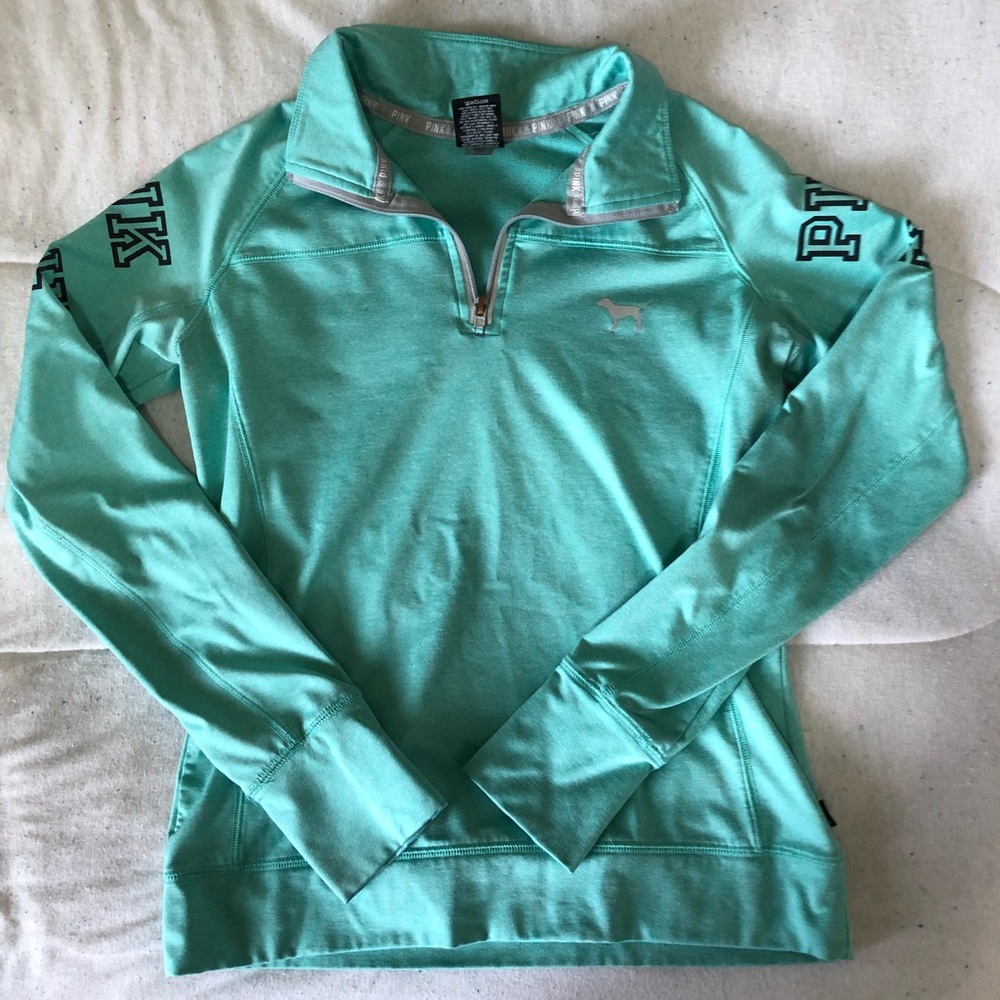 PINK Victoria’s Secret 1/4 Zip Athletic Pullover